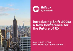 Introducing Shift 2026: A New Conference for the Future of UX